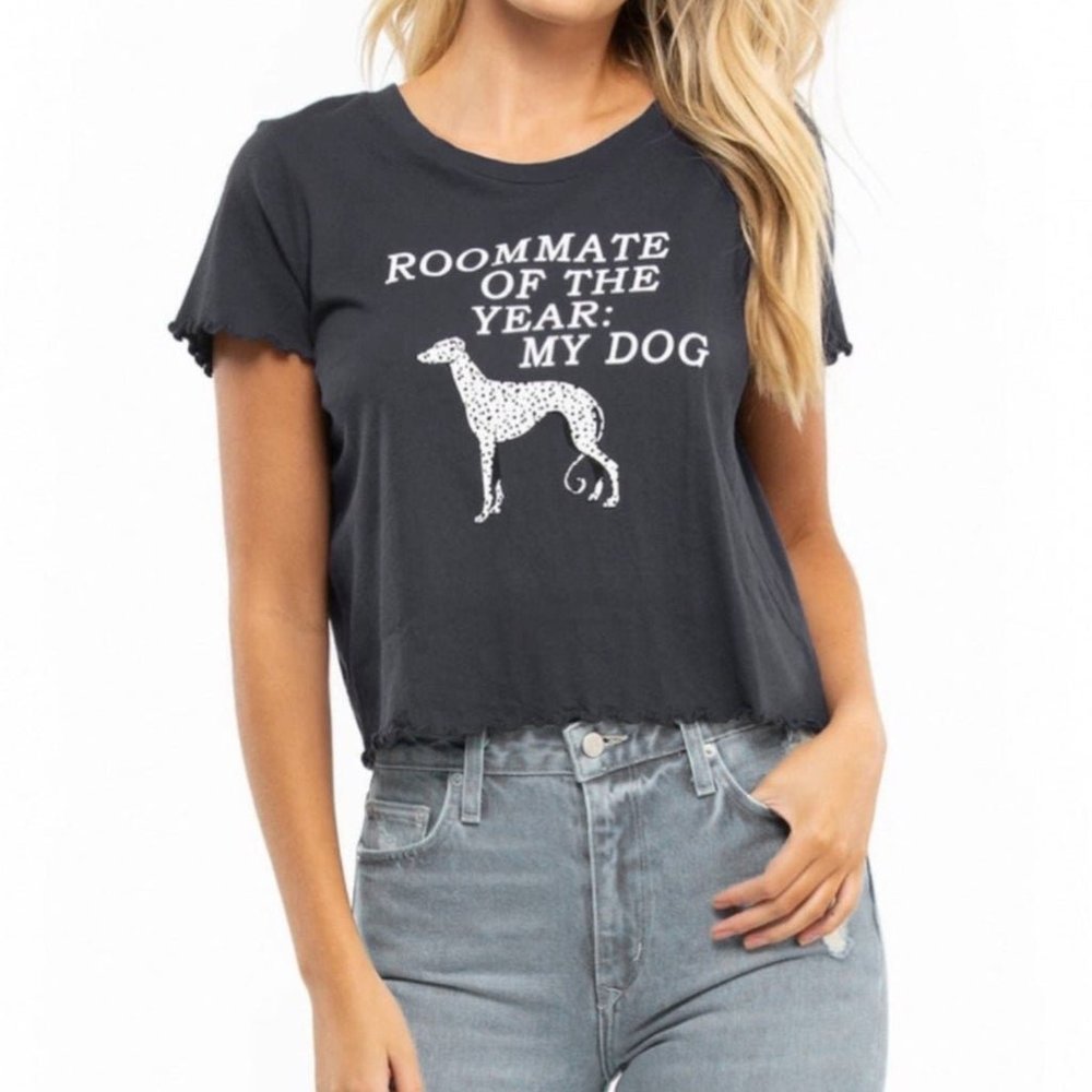 WILDFOX Roommate of The Year My Dog Keke Tee Tshirt